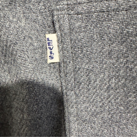 Vintage 1970s Levi’s for Gals Wool Blend Dress Pants | Charcoal | Size 26 (Est.) - Picture 9 of 10